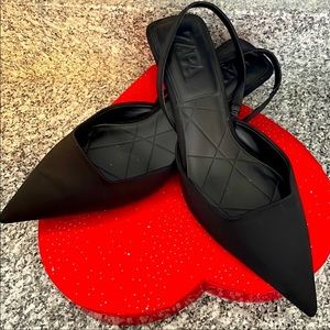 Zara Black Mules